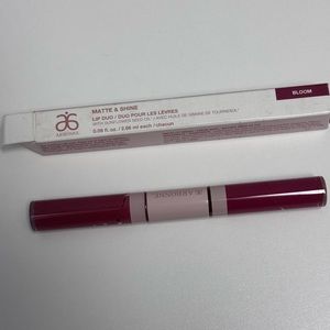 Arbonne Matte & Shine Bloom Lip Duo, NIB